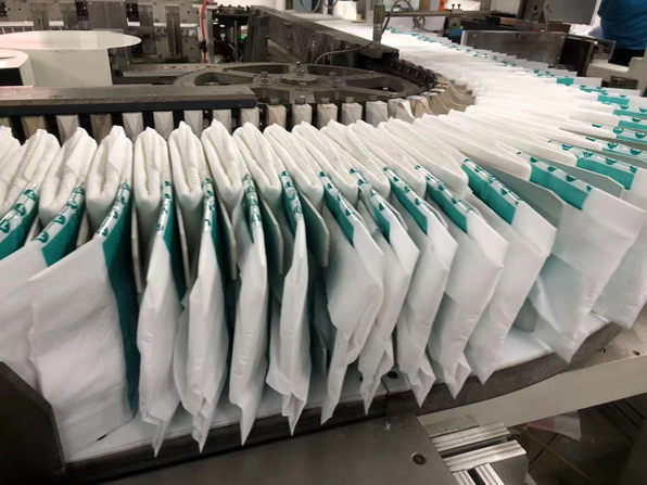 In the production of adult diapers.