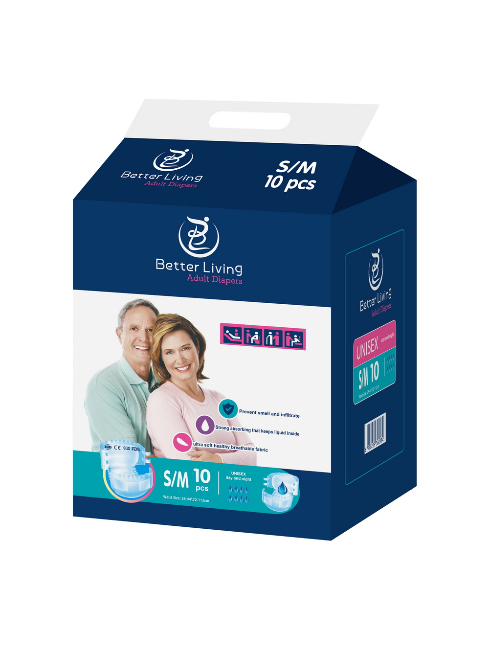 2021New Arrival-BetterLiving Adult diapers