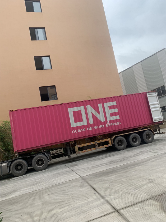Pink Container from ONE,loading adult diapers
