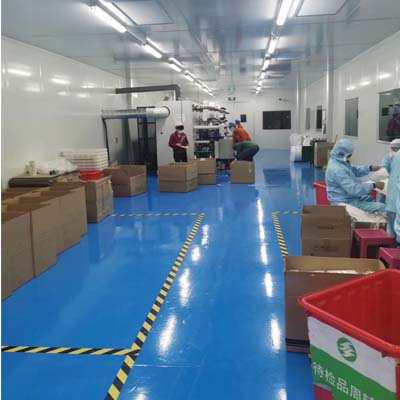 Producting disposable masks with government support